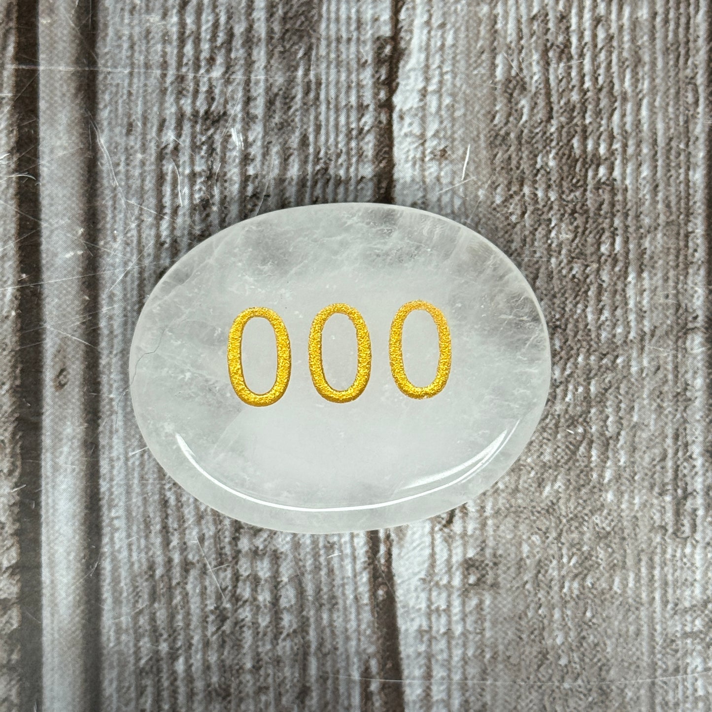 Angel Number Worry Stone