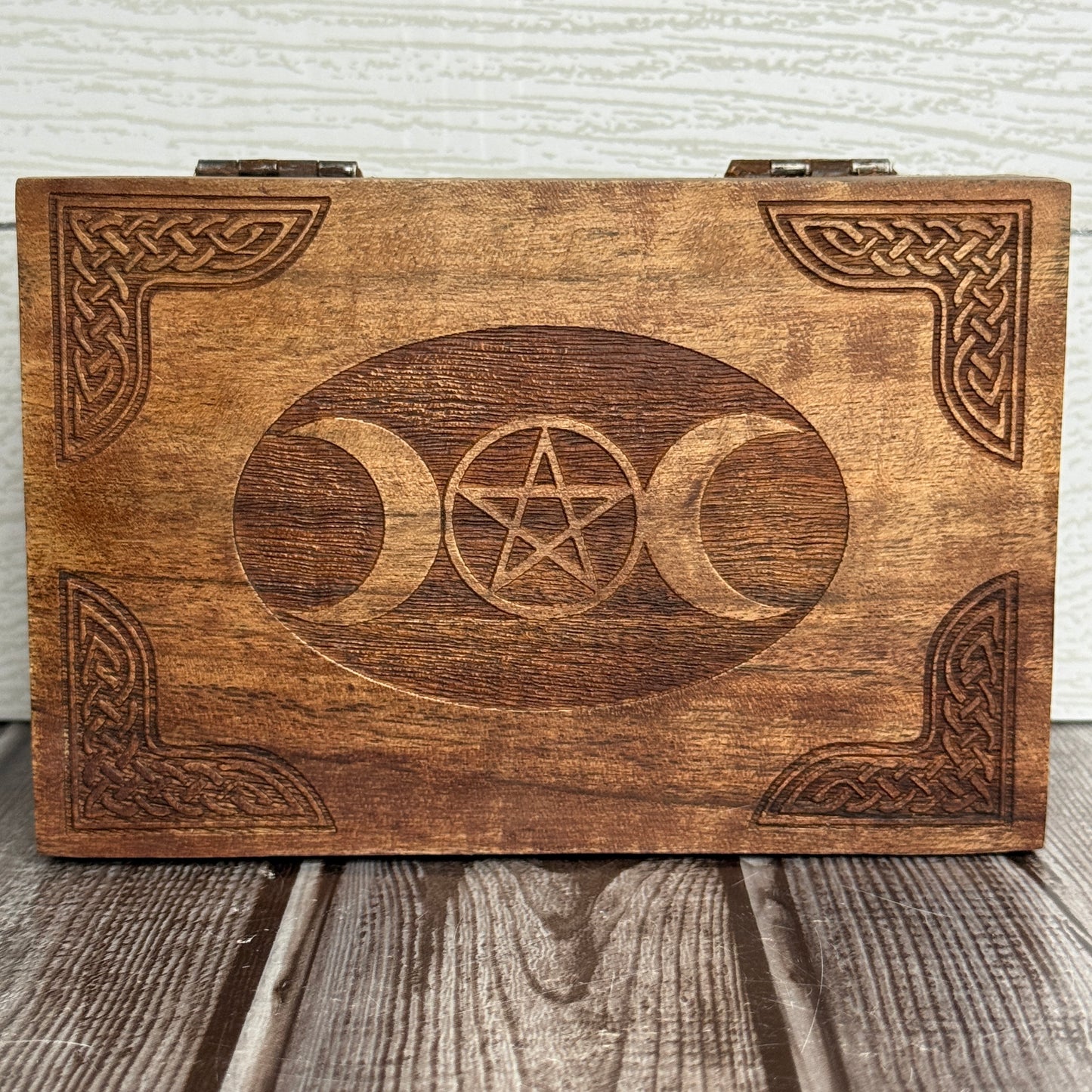 Carved Wood Box