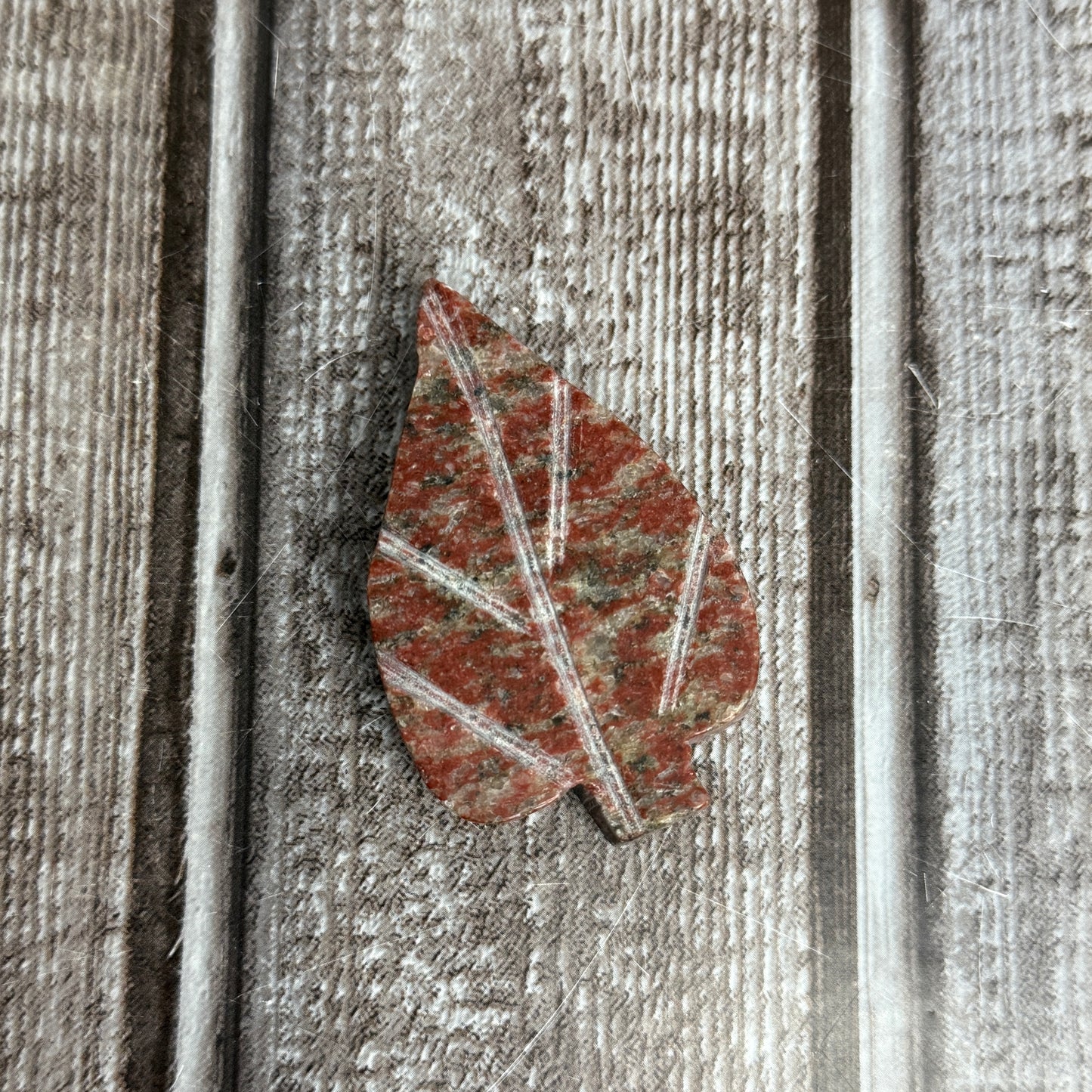 Brecciated Jasper Leaf