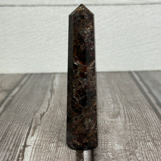 Almandine Garnet Tower