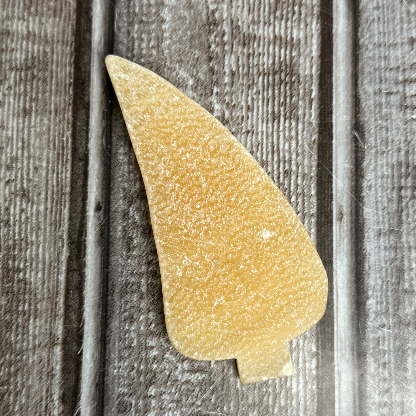 Yellow Calcite Leaf