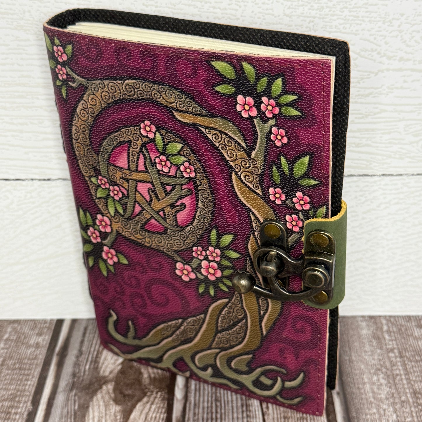 Pink Tree Pentacle Journal