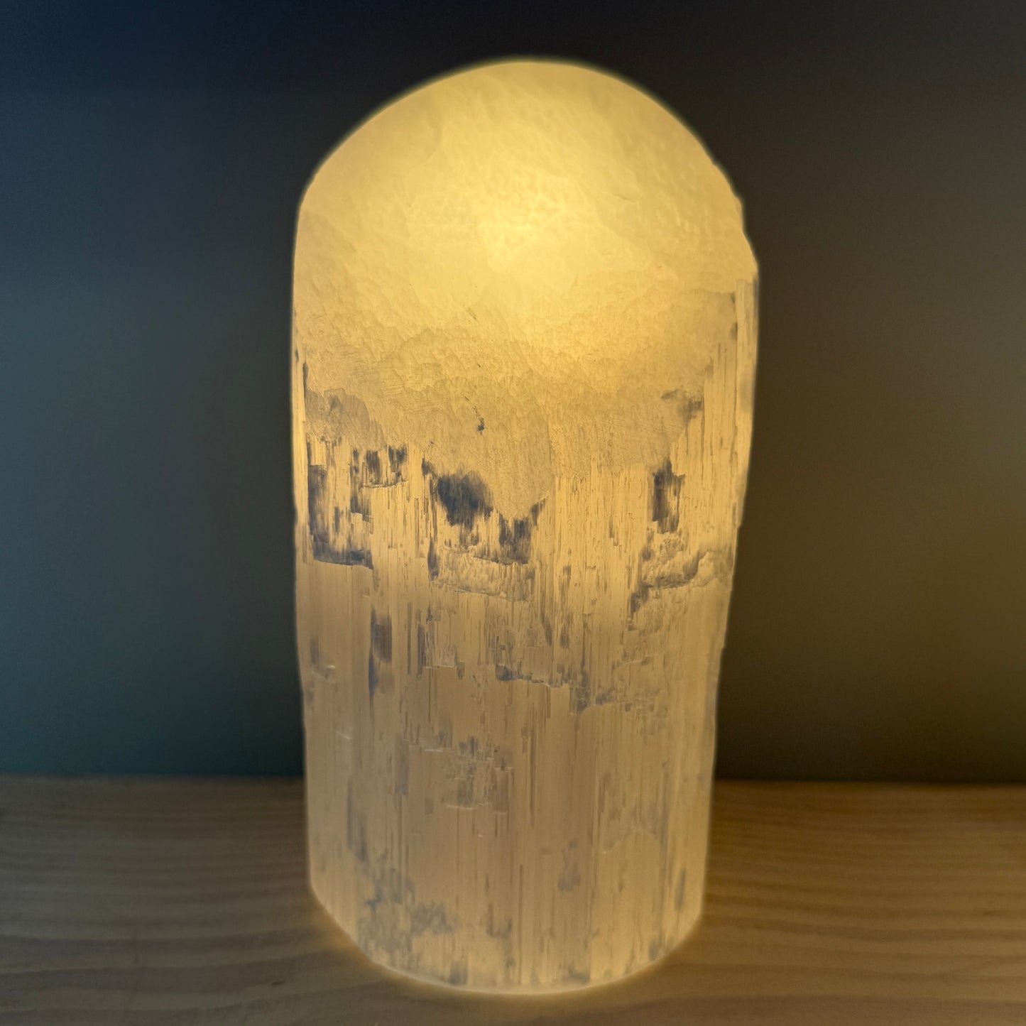 Selenite Lamp