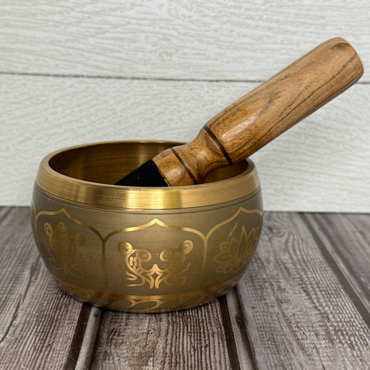 Embossed Singing Bowl 5"