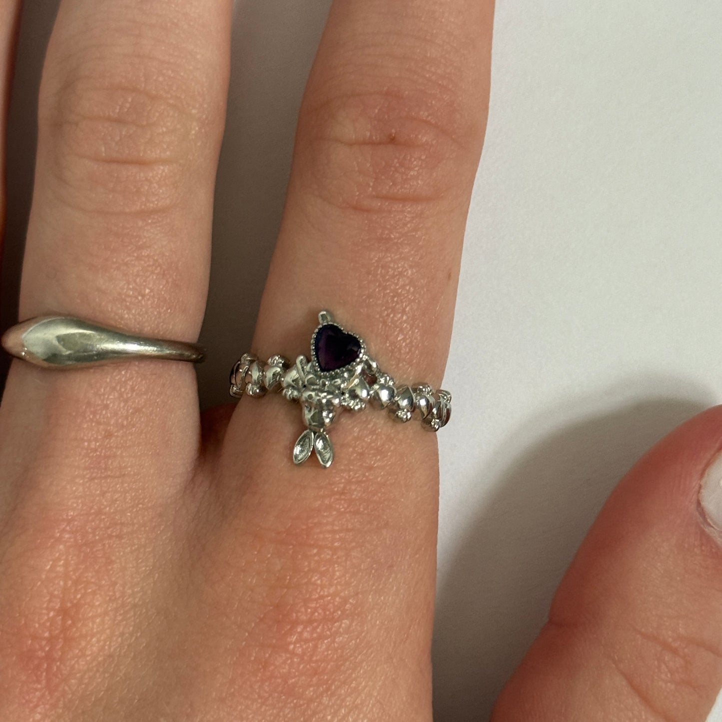 Ring Sterling Silver Over Nickel Free Material