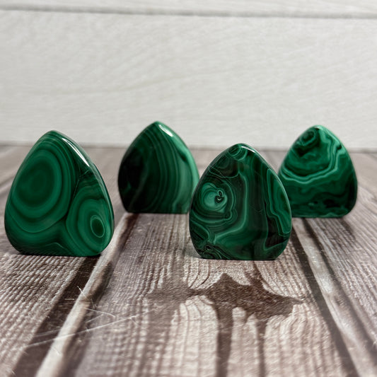 Malachite Standing Teardrop