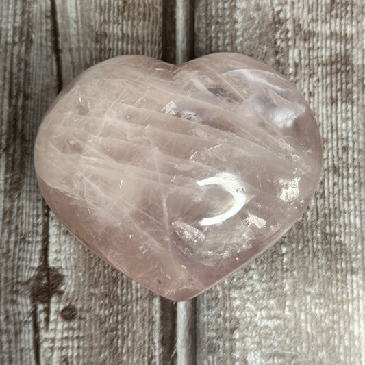 Rose Quartz Heart