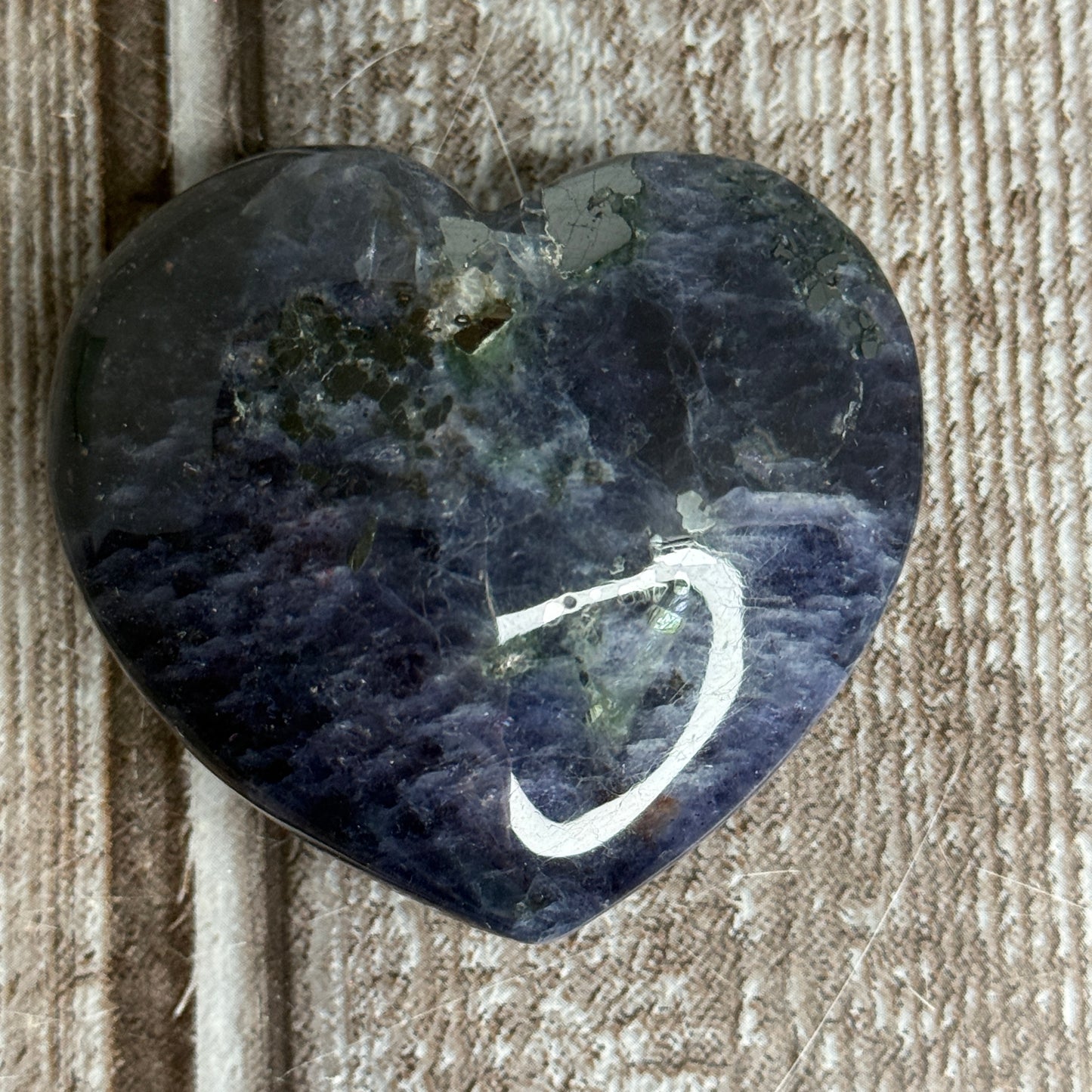 Iolite Heart