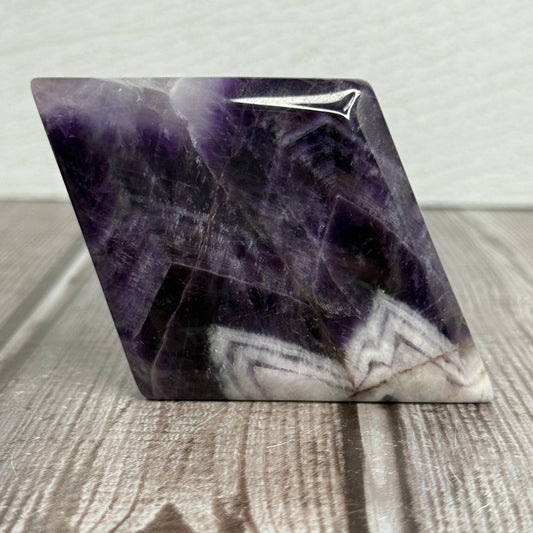 Chevron Amethyst Diamond