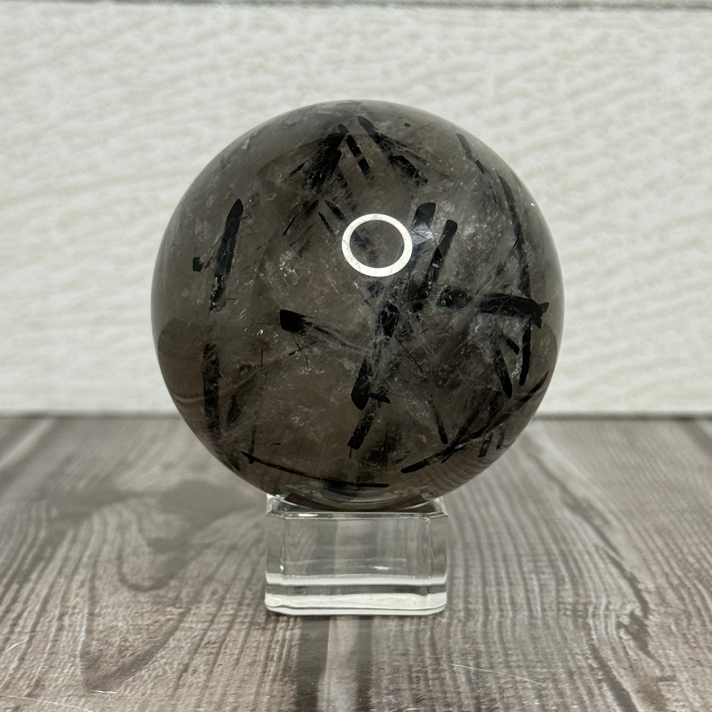 Black Rutilated Sphere