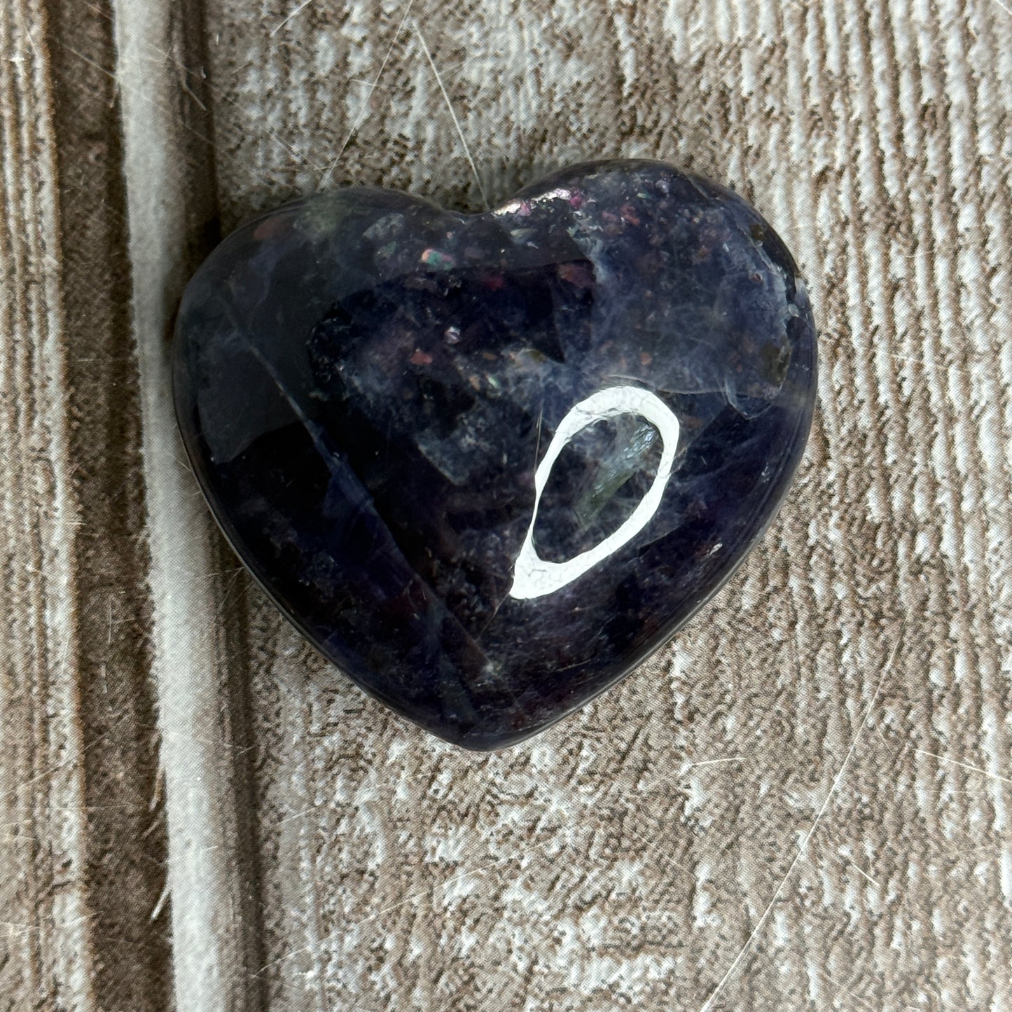 Iolite Heart