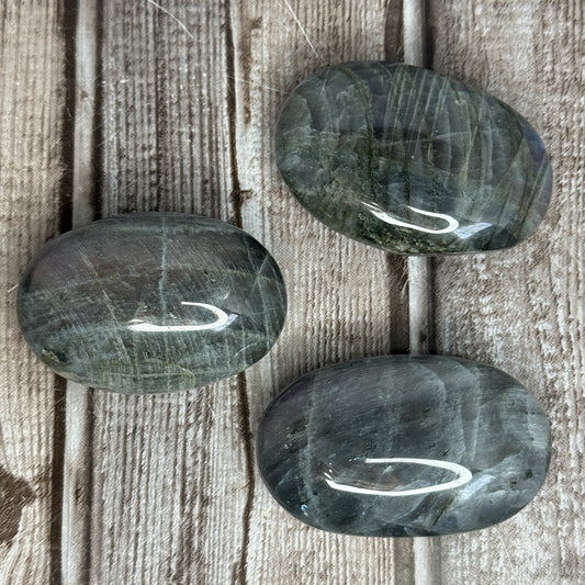 Labradorite Palmstone or Heart