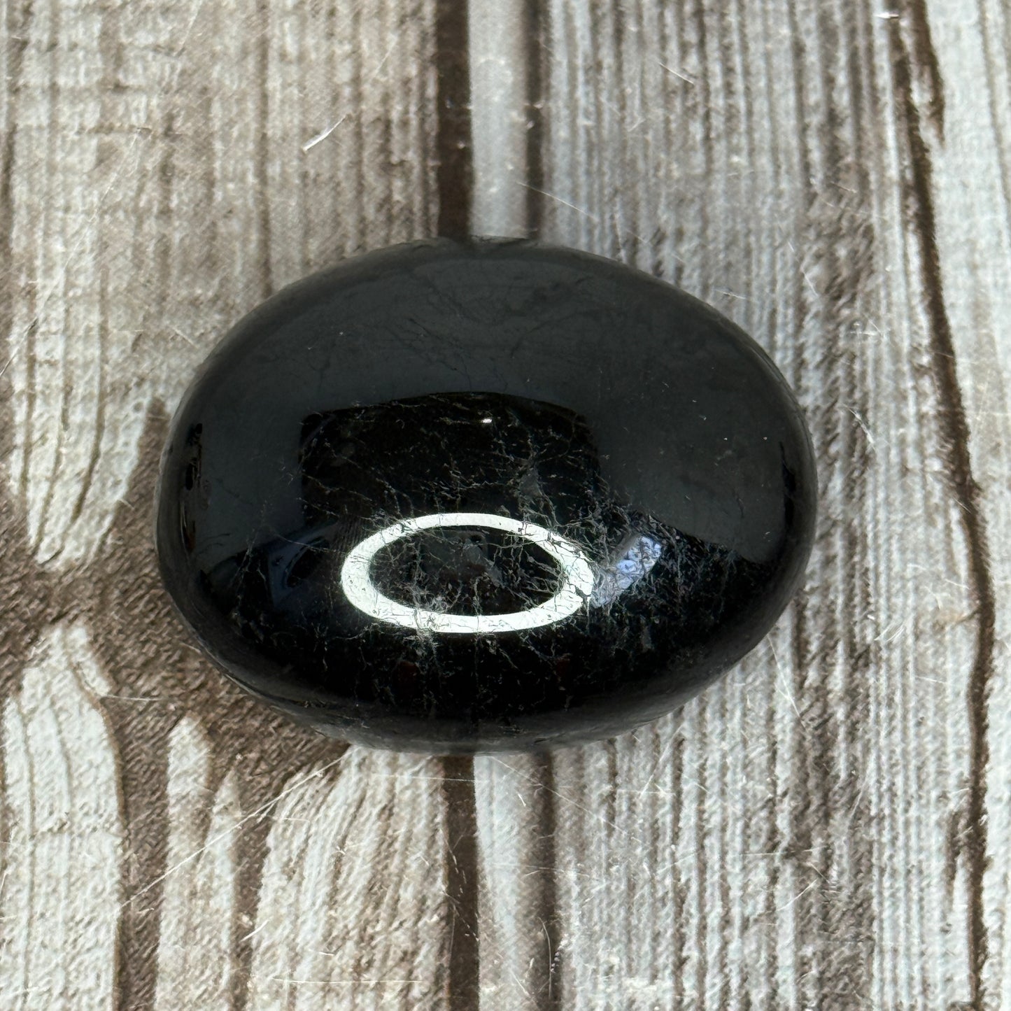 Black Tourmaline Palmstone