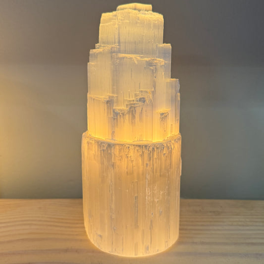 Selenite Lamp