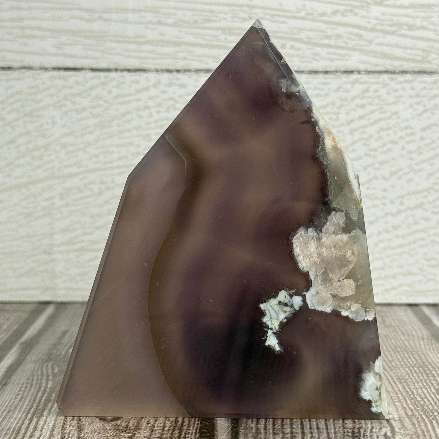 Blue Flower Agate Slab