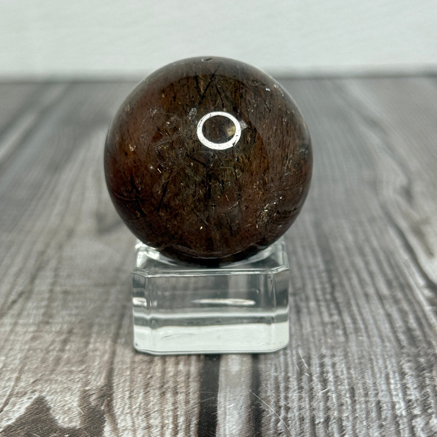 Gold Rutile Super 7 Sphere