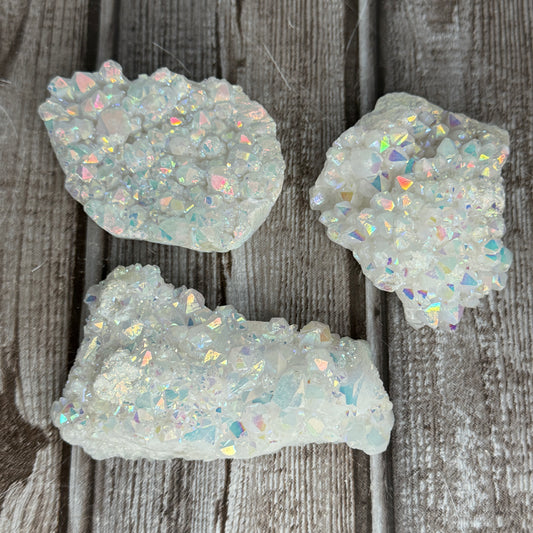 Aura Quartz Clusters