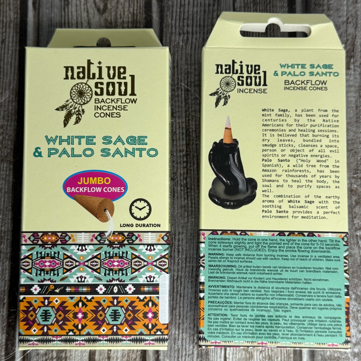 Native Soul Backflow Cones