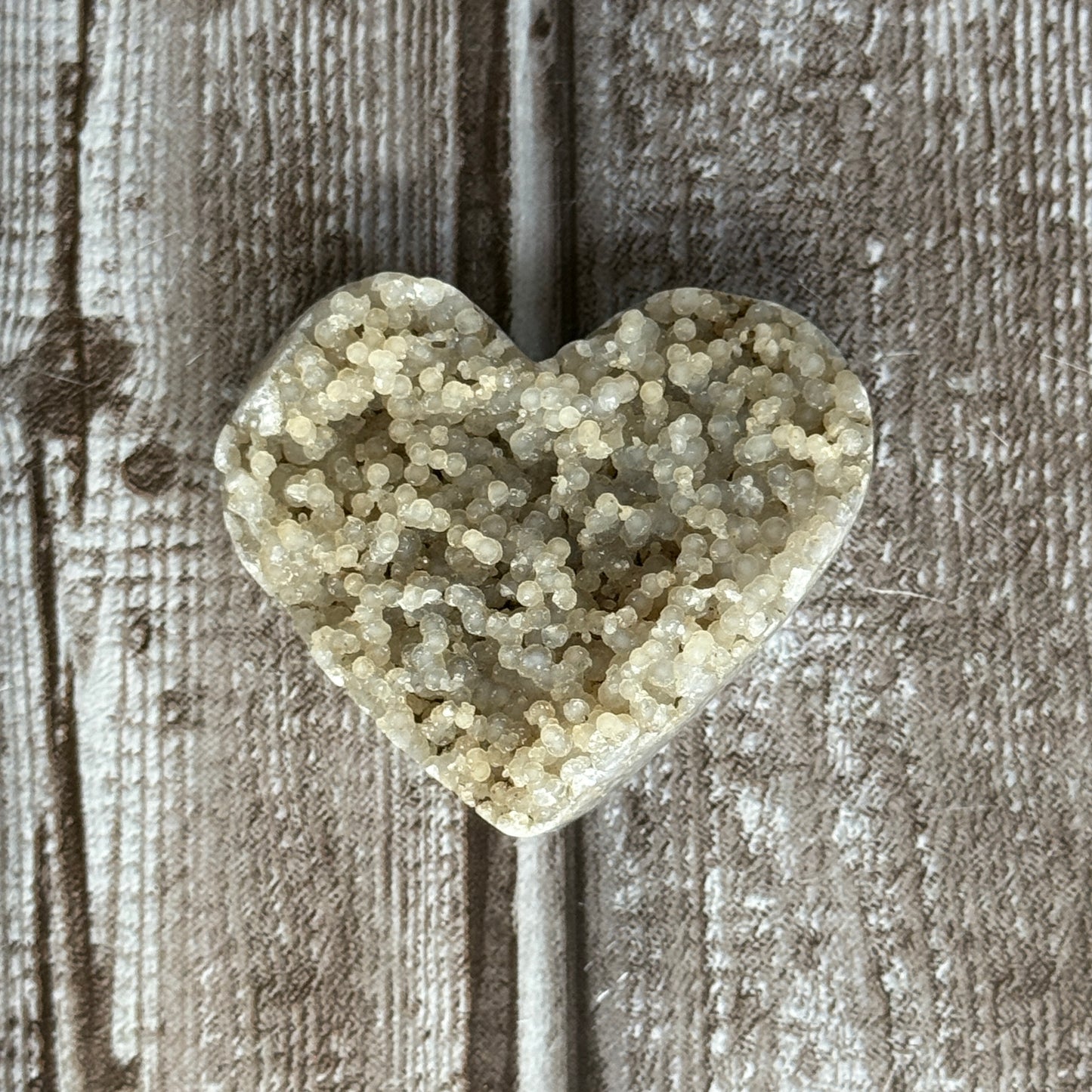 Grape Agate Heart