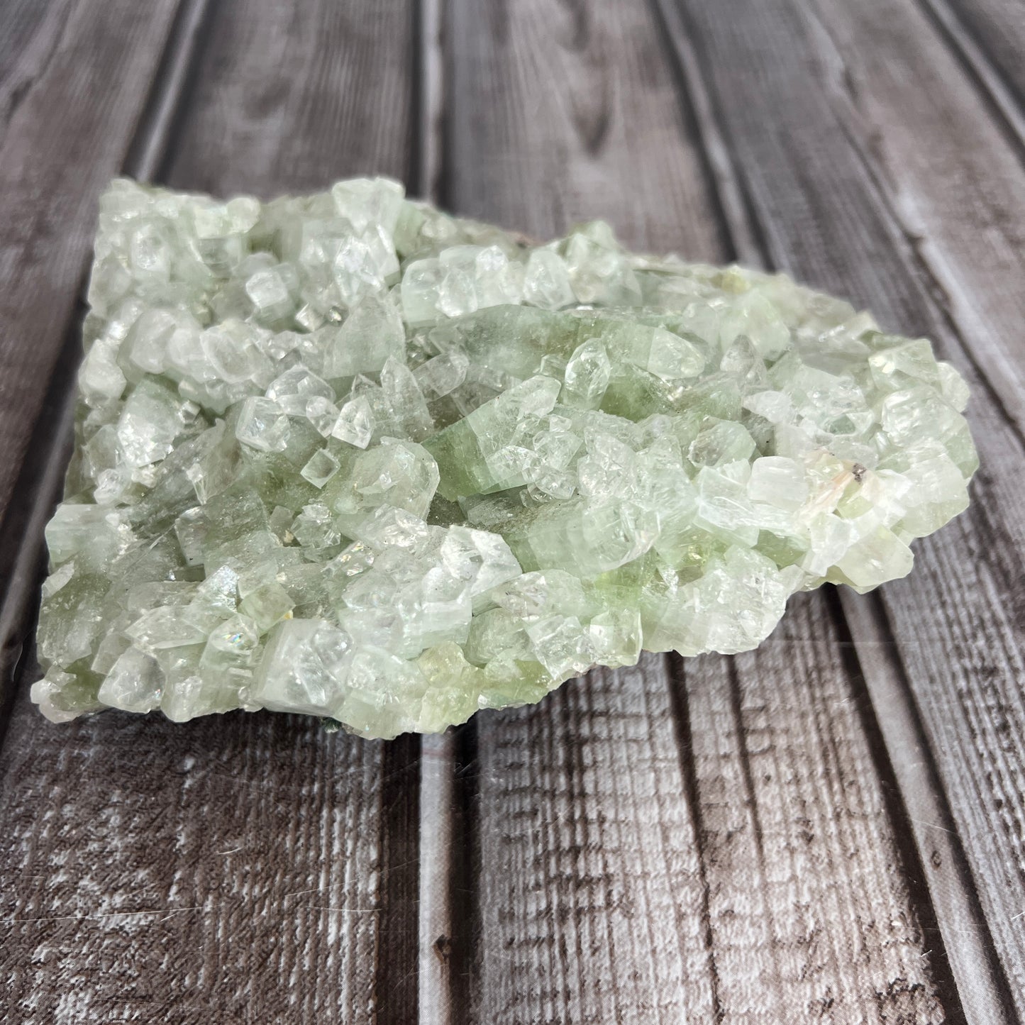 Green Apophyllite Cluster