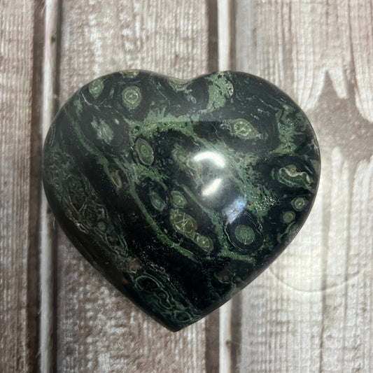 Kambaba Jasper Heart