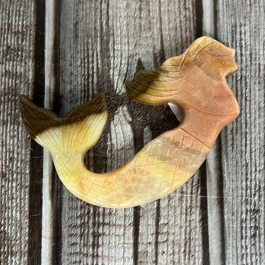 Mermaid Carving