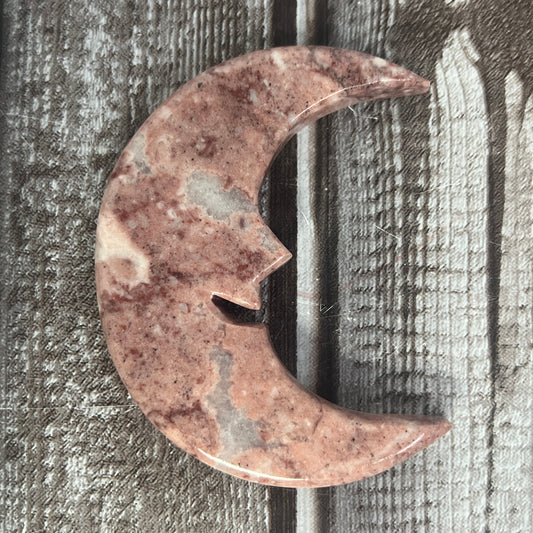 Moon Face Carving