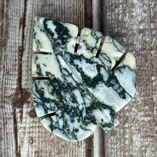 Moss Agate Leaf