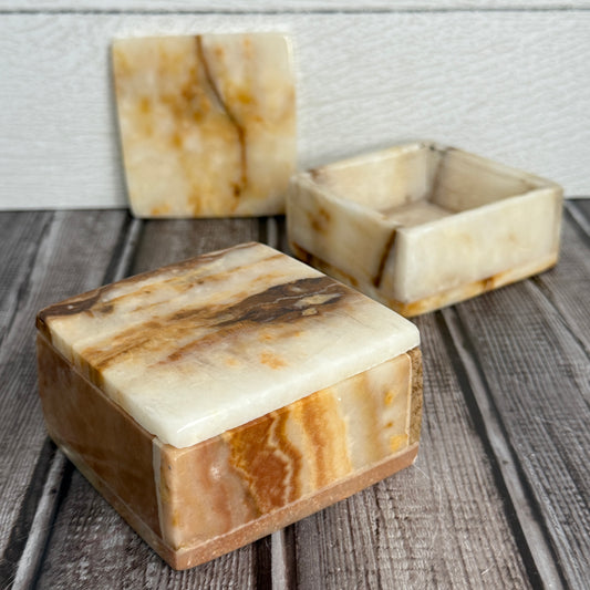 Onyx Box Carving