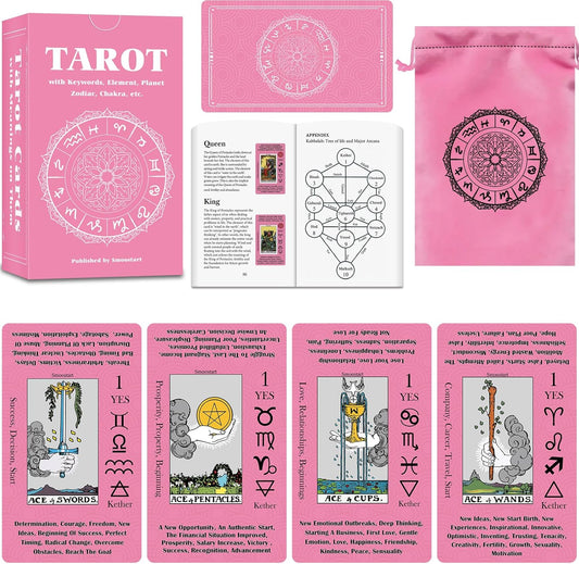 Pink Tarot Deck for Beginners