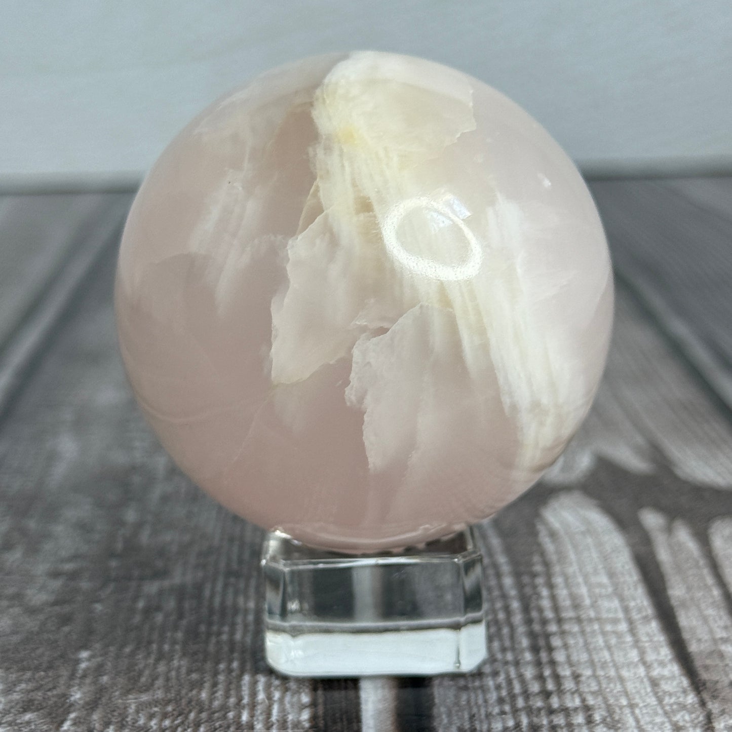 Pink Calcite Sphere