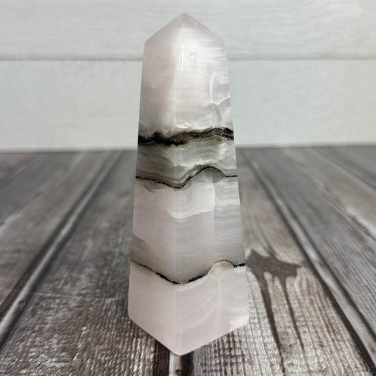 Pink Calcite Tower