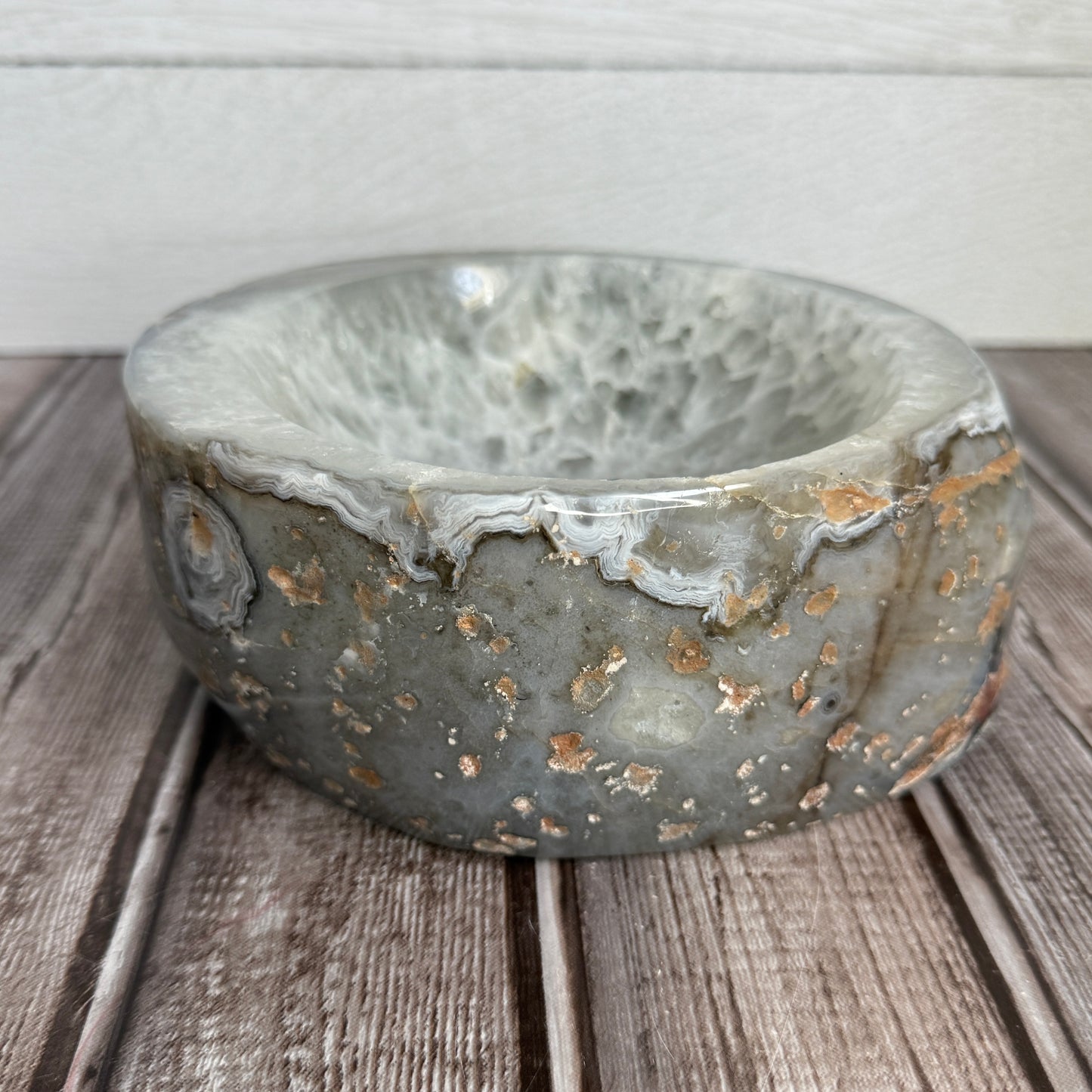 Polished Agate Bowl