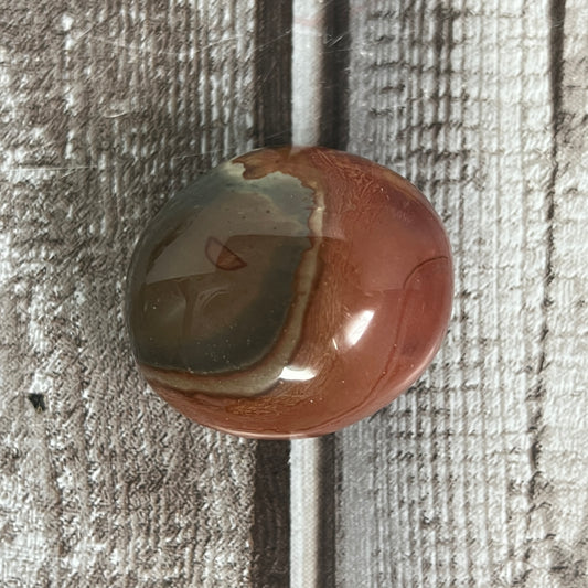 Polychrome Jasper Palm Stone