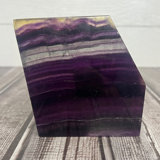 Rainbow Fluorite Slab