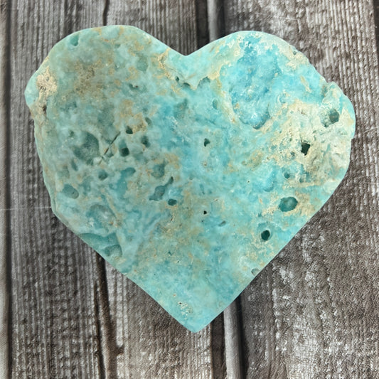 Rough Aragonite Heart