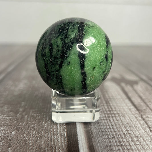 Ruby Zoistite Sphere