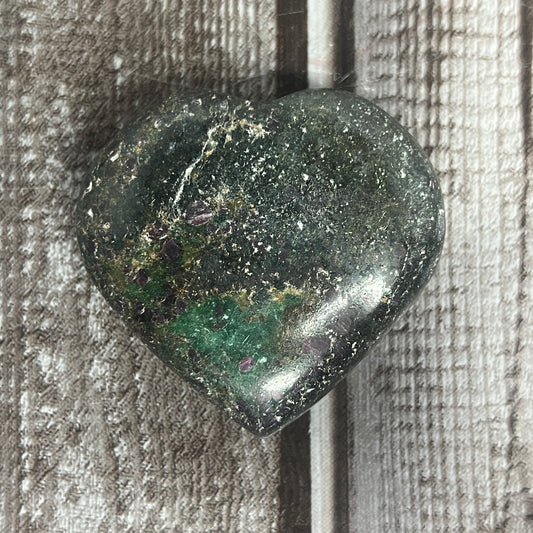 Ruby in Fuchite Palms