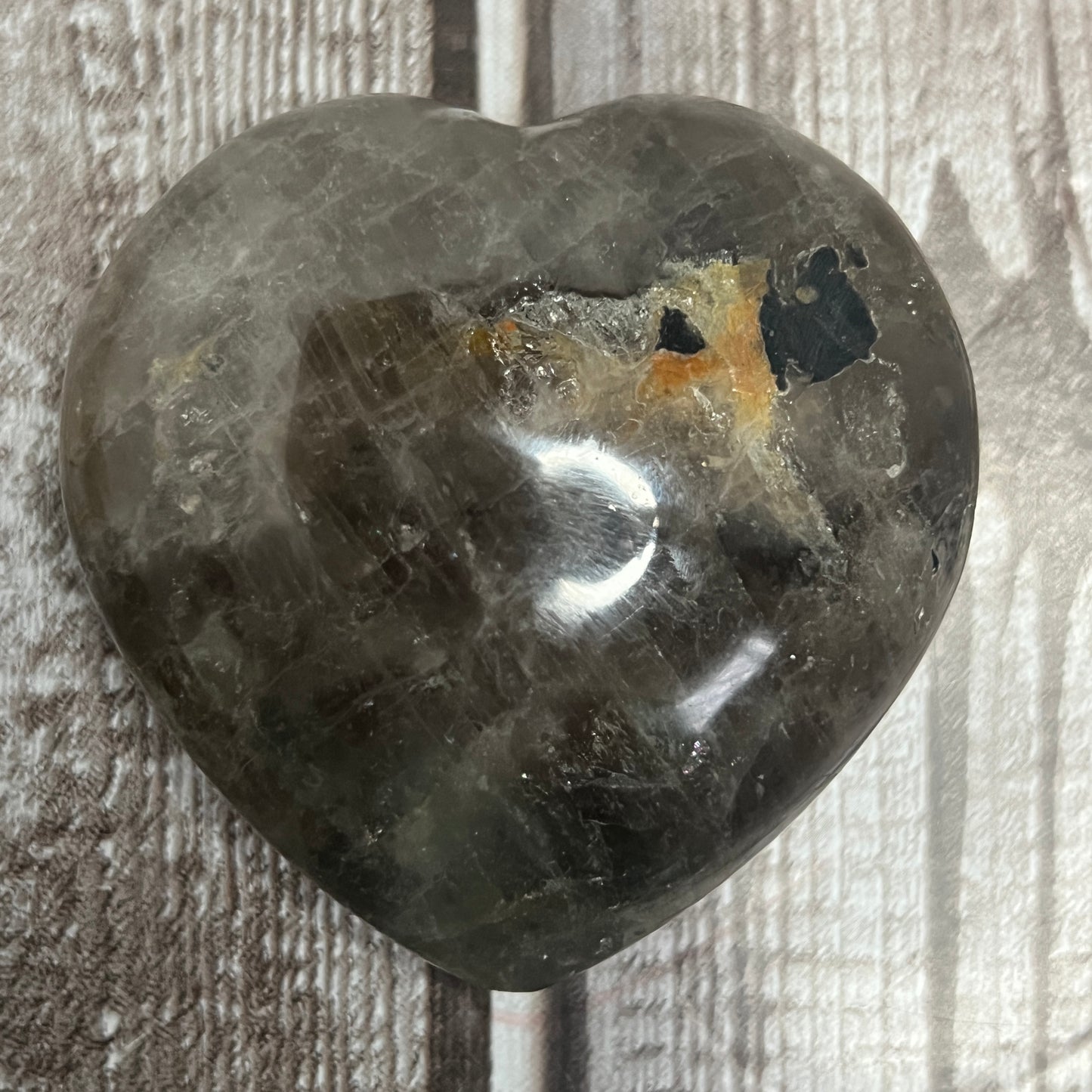 Smoky Quartz Heart