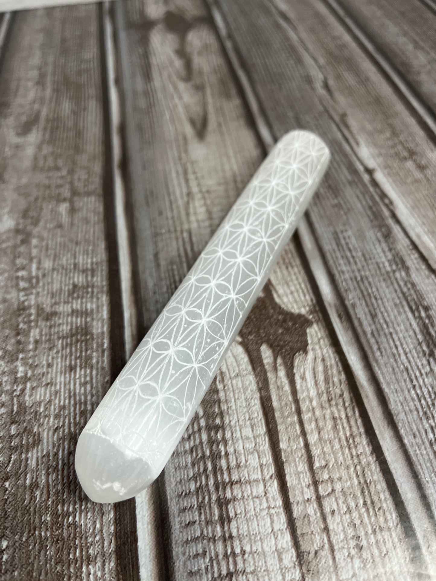 Selenite Wand